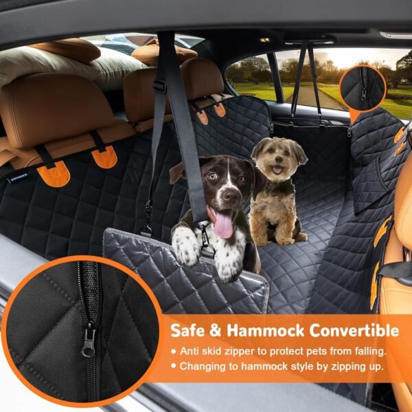 Waterproof Dog Car Seat Hammock Cover - Image 2