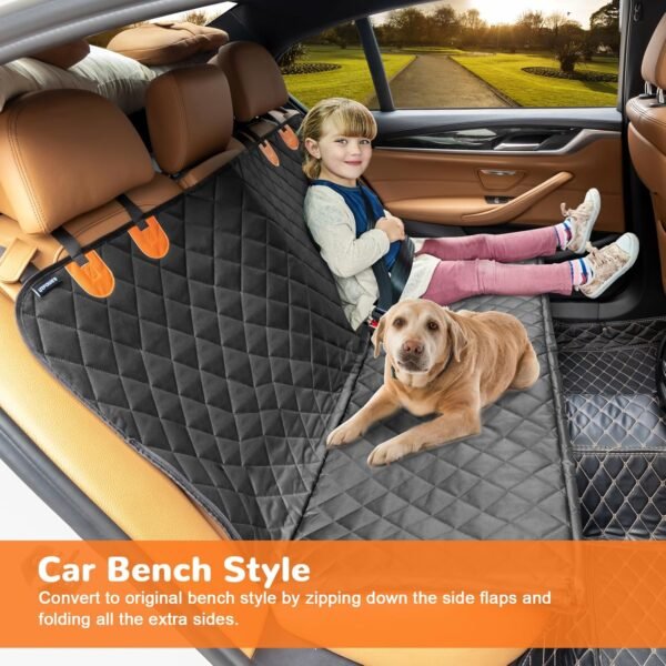 Waterproof Dog Car Seat Hammock Cover - Image 4