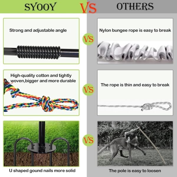 Outdoor Tether Tug Toy for Dogs - Image 4