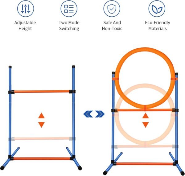 60-Piece Dog Agility Training Kit - Image 2