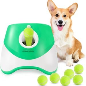 Automatic Dog Ball Thrower with Balls