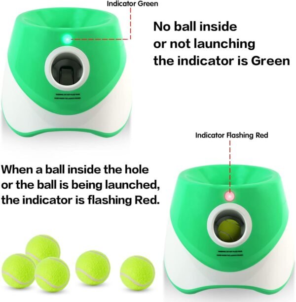 Automatic Dog Ball Thrower with Balls - Image 2