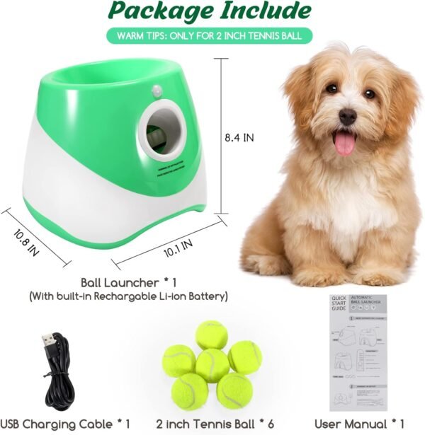 Automatic Dog Ball Thrower with Balls - Image 6